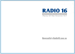 Newcastle Radio 16 bring’s you the best music and radio drama from the 20’s, 30’s, 40’s and 50’s with a sprinkling of the 60’s as well as the best jazz around. Radio 16 Newcastle is a proud member of the Radio16 Australian OTR Network.